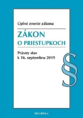 Zákon o priestupkoch Úzz 2019