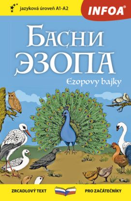 Ezopovy bajky - zrcadlová četba A1-A2 (R)