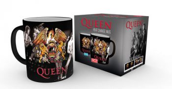 Queen: Crest proměňovací hrnek 315 ml