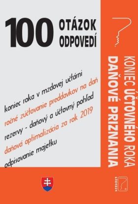 100 otázok a odpovedí - Ukončenie účtovného roka, Daňové priznanie