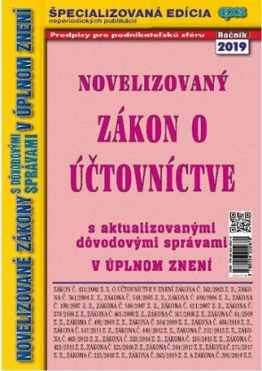 Novelizovaný zákon o účtovníctve 17/2019