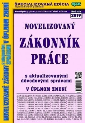 Novelizovaný Zákoník práce 14/2019