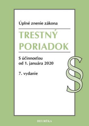 Trestný poriadok Úzz, 7. vydanie, 2020