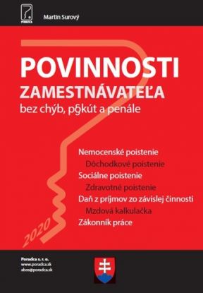 Povinnosti zamestnávateľa 2020