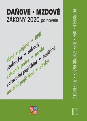 Daňové zákony 2020 (Daňové a mzdové zákony úplná znění zákonů platných k 1. 1. 2020)