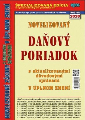 Novelizovaný daňový poriadok 20/2020