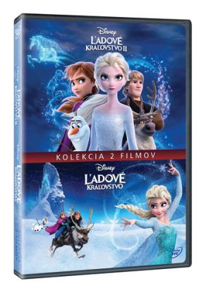 Ľadové kráľovstvo kolekcia 1.+2. 2DVD (SK)