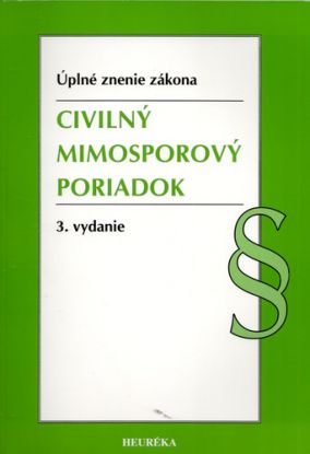 Civilný mimosporový poriadok Úzz, 3. vydanie, 2020