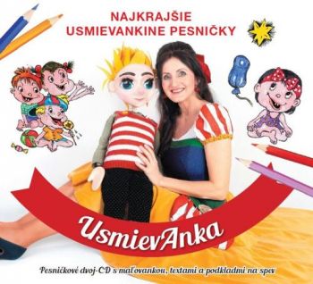 UsmievAnka - Najkrajšie UsmievAnkyne pesničky (+ maľovanka) 2CD