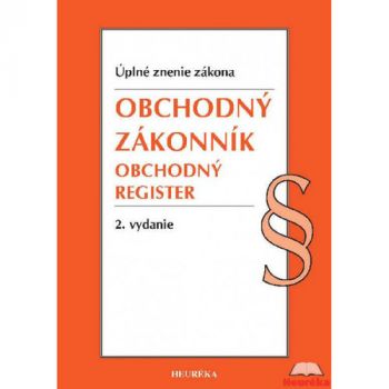 Obchodný zákonník, Obchodný register - Úzz (2020), 2. vydanie