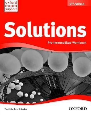 Solutions Pre-Intermediate Workbook 2nd Edition 2019