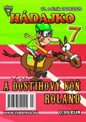 Hádajko 7 2020 a dostihový kôň Roland