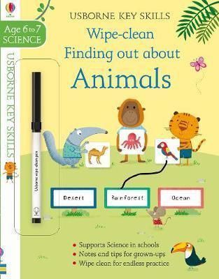 Wipe-Clean Finding Out About Animals 6-7