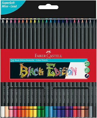 Pastelky Faber-Castell Black Edition 24 ks