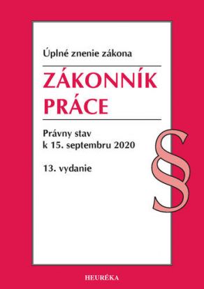 Zákonník práce Úzz 13. vydanie, 2020