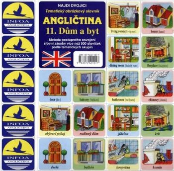 Najdi dvojici - Angličtina - 11. Dům a byt