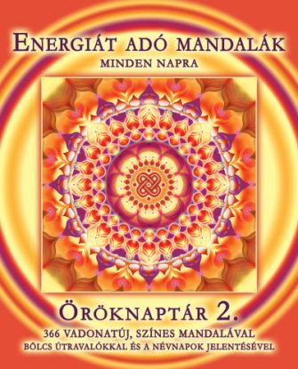 Energiát adó mandalák - Öröknaptár 2. - 366 mandalával - asztali öröknaptár