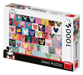 Puzzle Mickey uši 1000 Dino