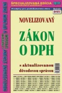 Novelizovaný zákon o DPH 3/2021