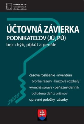 Účtovná závierka v JÚ a PÚ (Účtovná závierka pre podnikateľov za rok 2020)