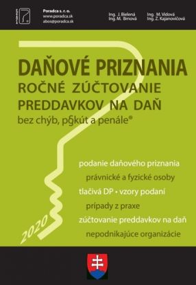 Daňové priznania za rok 2020 + vyplnené vzory a tlačivá (Ročné zúčtovanie preddavkov na daň za rok 2020, Vysporiadanie daňových povinností)