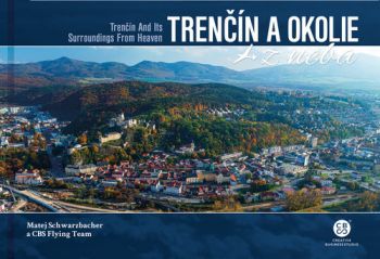 Trenčín a okolie z neba