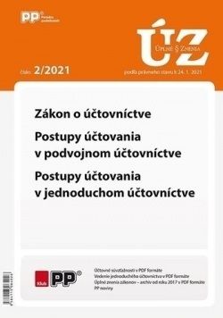 UZZ 2/2021 Zákon o účtovníctve, Postupy účtovania v podvojnom účtovníctve, Postupy účtovania v jednoduchom účtovníctve