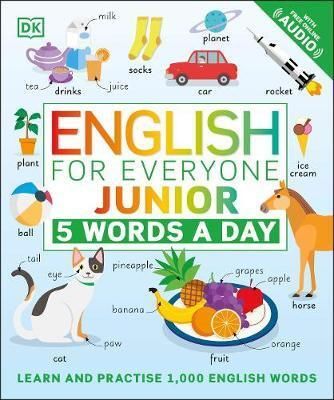 English for Everyone Junior: 5 Words a Day