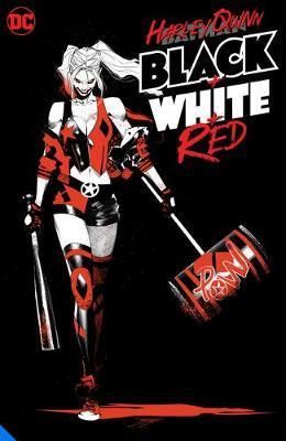 Harley Quinn Black White Red