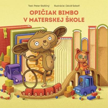 Opičiak Bimbo v materskej škole - leporelo