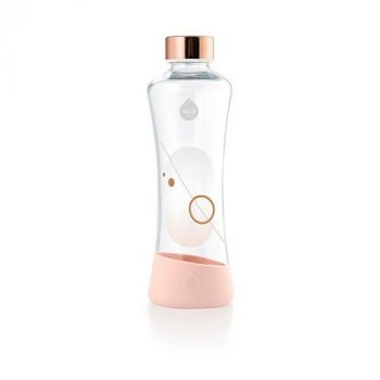 Fľaša EQUA Metallic Rose Gold 550 ml