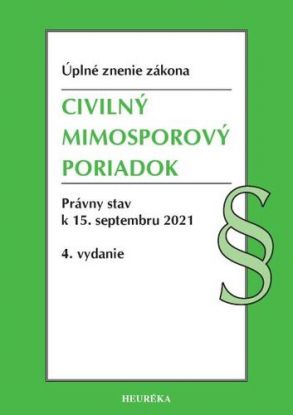 Civilný mimosporový poriadok. Úzz, 4. vydanie 9/2021