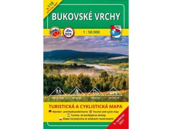 Bukovské vrchy TM 118 1:50 000, 5. vydanie (2021)