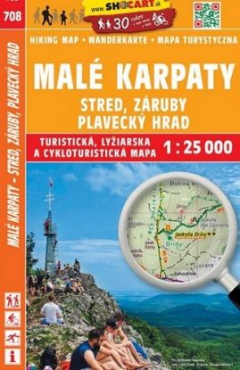 Malé Karpaty - Stred, Záruby, Plavecký hrad - 1: 25 000