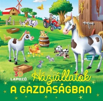 Háziállatok a gazdaságban 3D lapozó