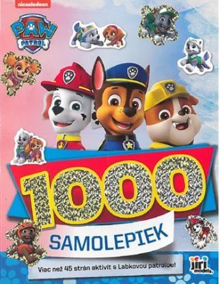 Labková patrola - 1000 samolepiek aktivity