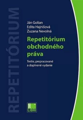 Repetitórium obchodného práva, 3. vydanie