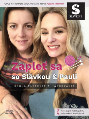 Zapleť sa so Slávkou & Pauli: Škola pletenia a háčkovania DVD