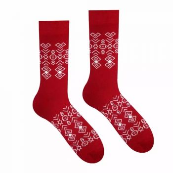 Unisex ponožky Čičman Bordový HestySocks (veľkosť: 39-42)