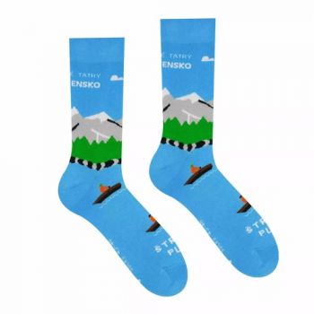 Unisex ponožky Štrbské pleso HestySocks (veľkosť: 35-38)