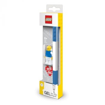 LEGO Gélové pero s minifigúrkou, modré 1 ks