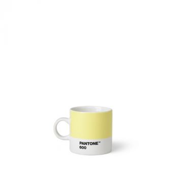 Hrnček PANTONE Espresso Light Yellow 600