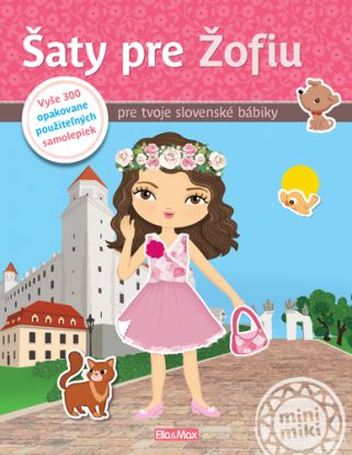 Šaty pre ŽOFIU - Kniha samolepiek