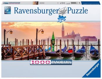 Puzzle Gondoly v Benátkach 1000 panorama Ravensburger