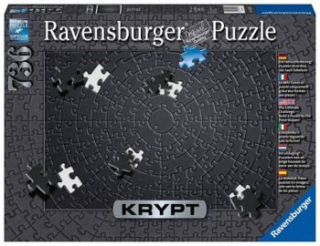 Puzzle Krypt: Black 736 Ravensburger