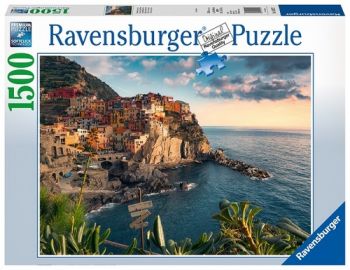 Puzzle Pohľad na Cinque Terre 1500 Ravensburger