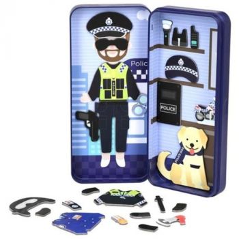 Cestovné magnetické puzzle Policajt