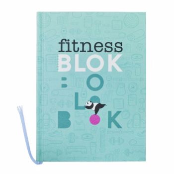 Fitness motivačný blok, 19,5 cm × 14,2 cm