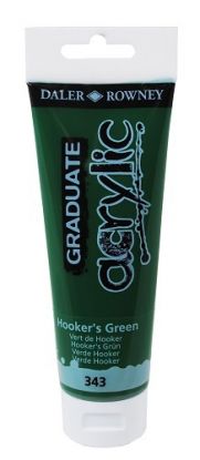 D&R Graduate akrylová farba Hookers Green 120 ml