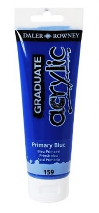 D&R Graduate akrylová farba Primary Blue 120 ml